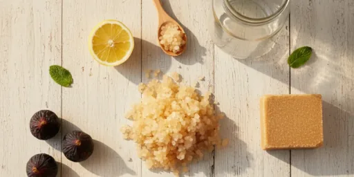 Insumos para preparar kéfir de agua